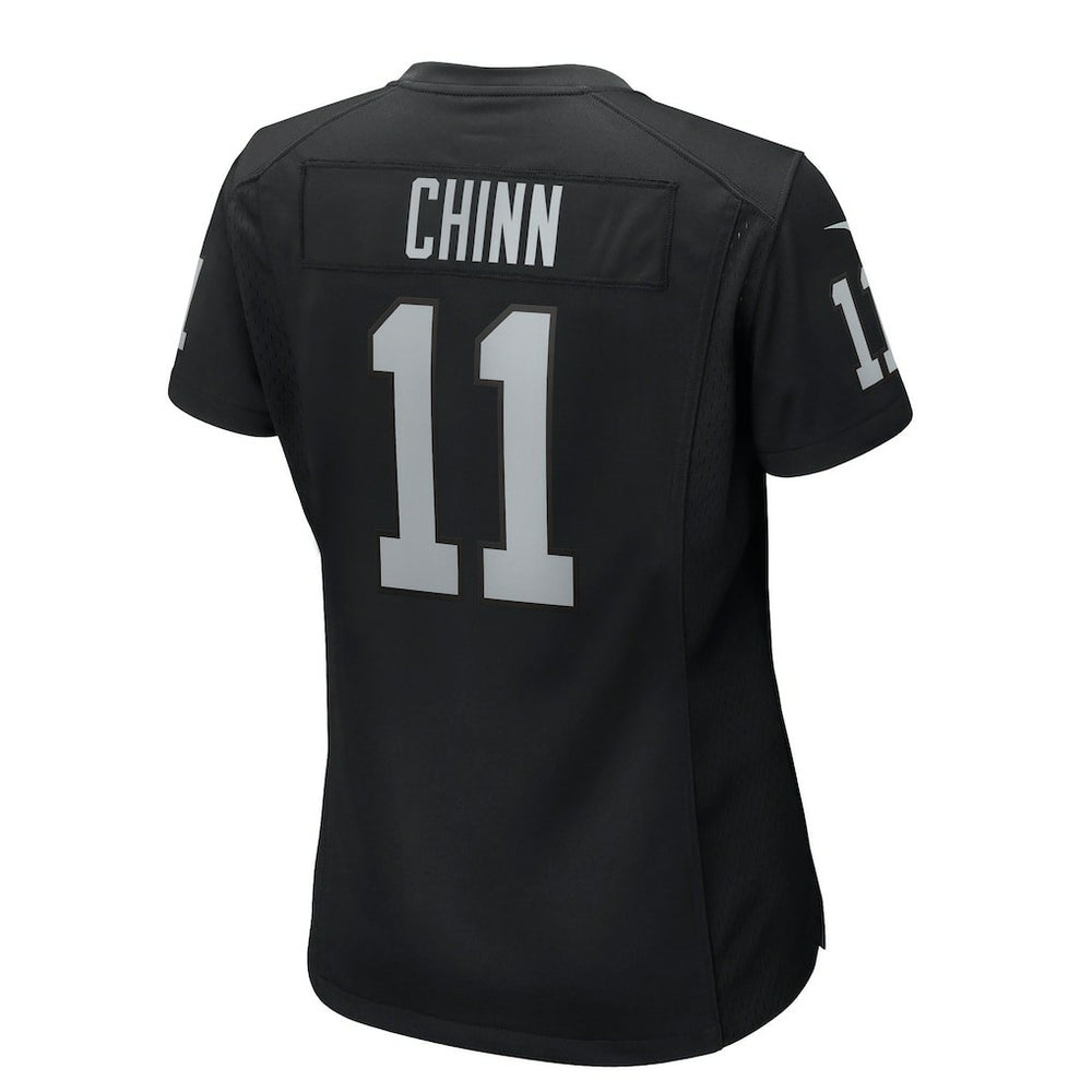 Jeremy Chinn Las Vegas Raiders Women's Team Game Jersey - Black cheap