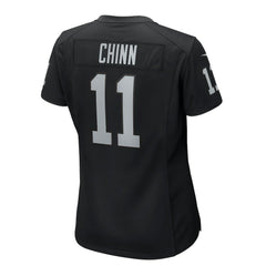 Jeremy Chinn Las Vegas Raiders Women's Team Game Jersey - Black cheap