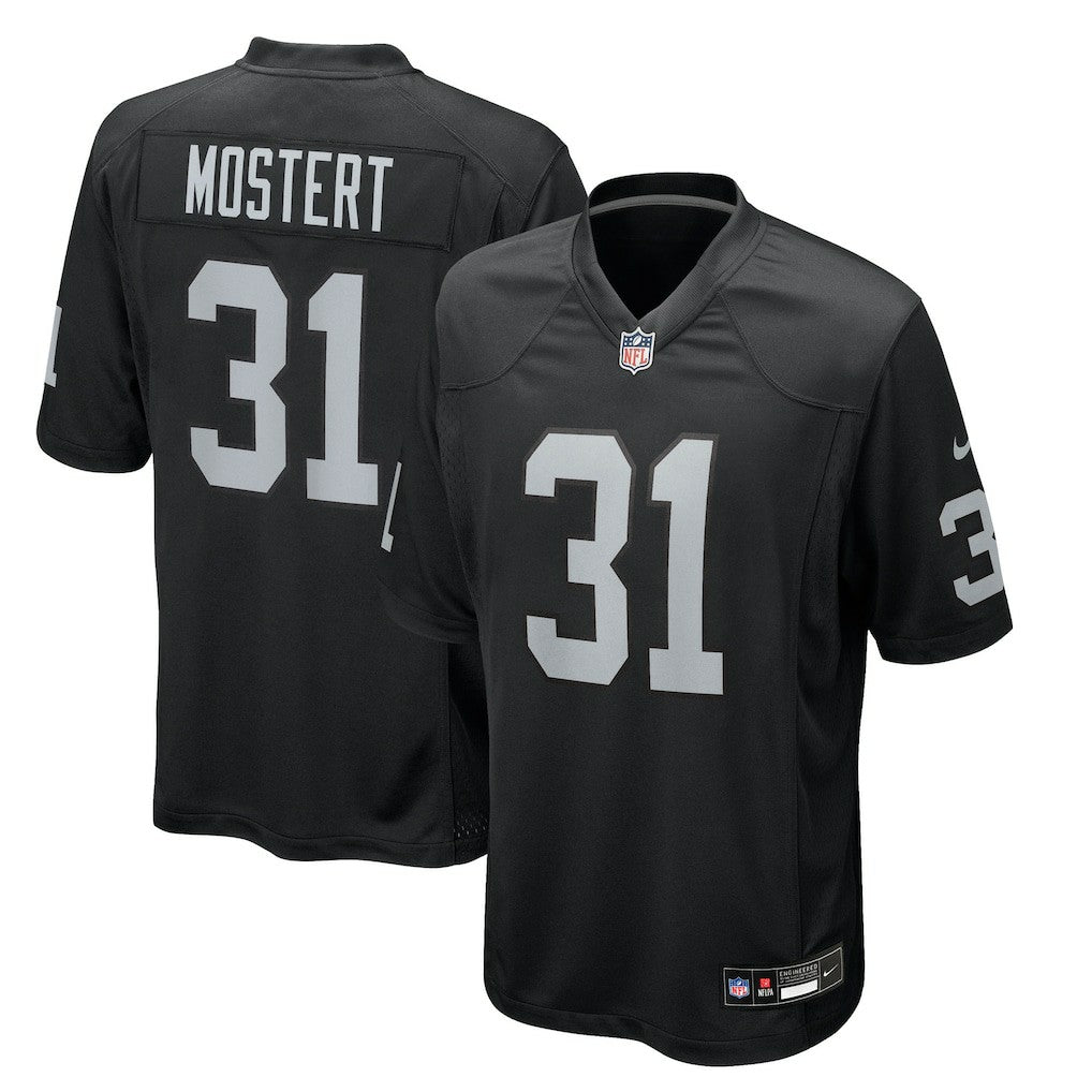 Raheem Mostert Las Vegas Raiders Team Game Jersey - Black discount