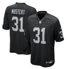 Raheem Mostert Las Vegas Raiders Team Game Jersey - Black discount