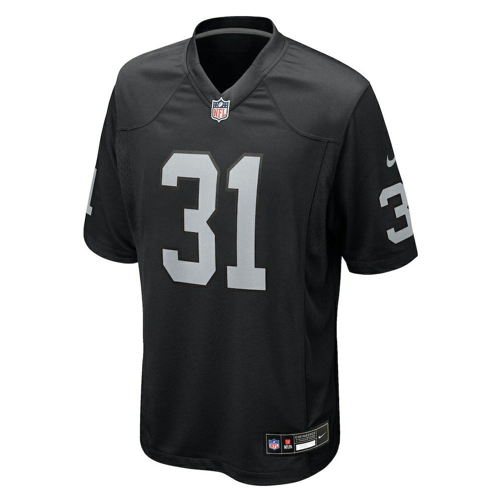 Raheem Mostert Las Vegas Raiders Team Game Jersey - Black discount
