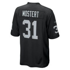 Raheem Mostert Las Vegas Raiders Team Game Jersey - Black discount