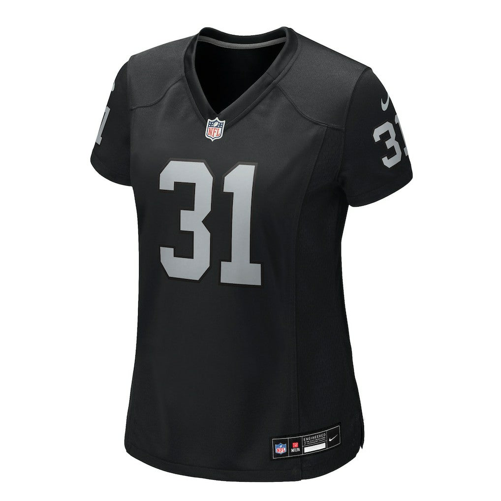 Raheem Mostert Las Vegas Raiders Women's Team Game Jersey - Black online