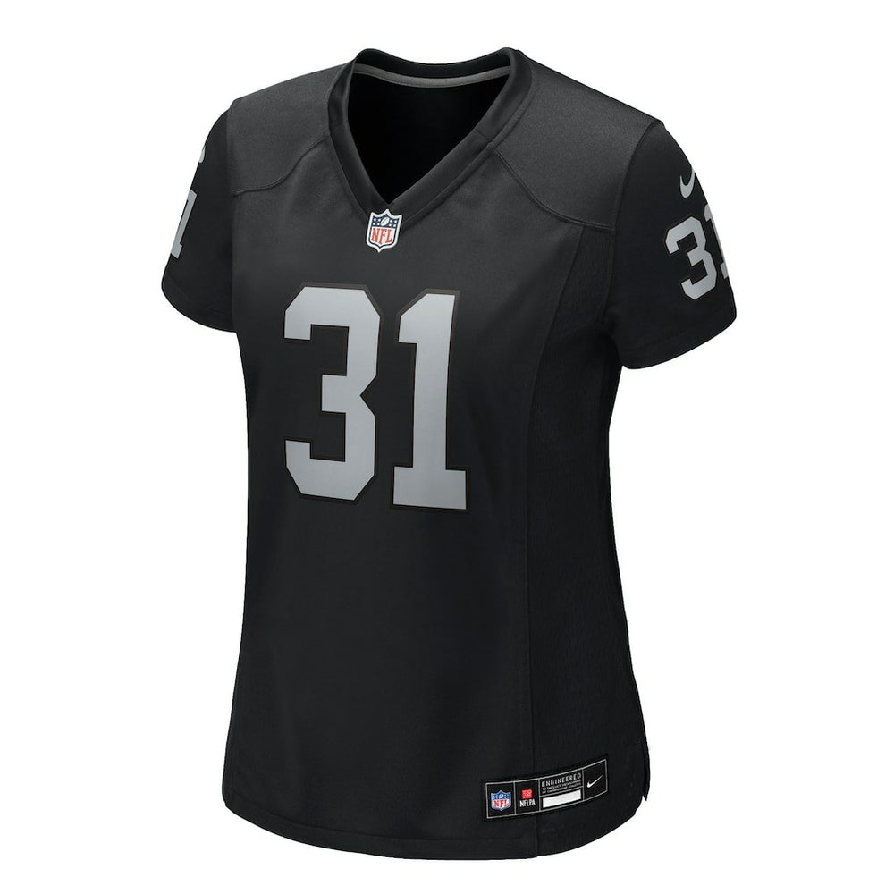 Raheem Mostert Las Vegas Raiders Women's Team Game Jersey - Black online
