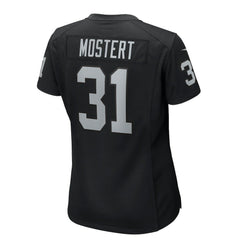 Raheem Mostert Las Vegas Raiders Women's Team Game Jersey - Black online