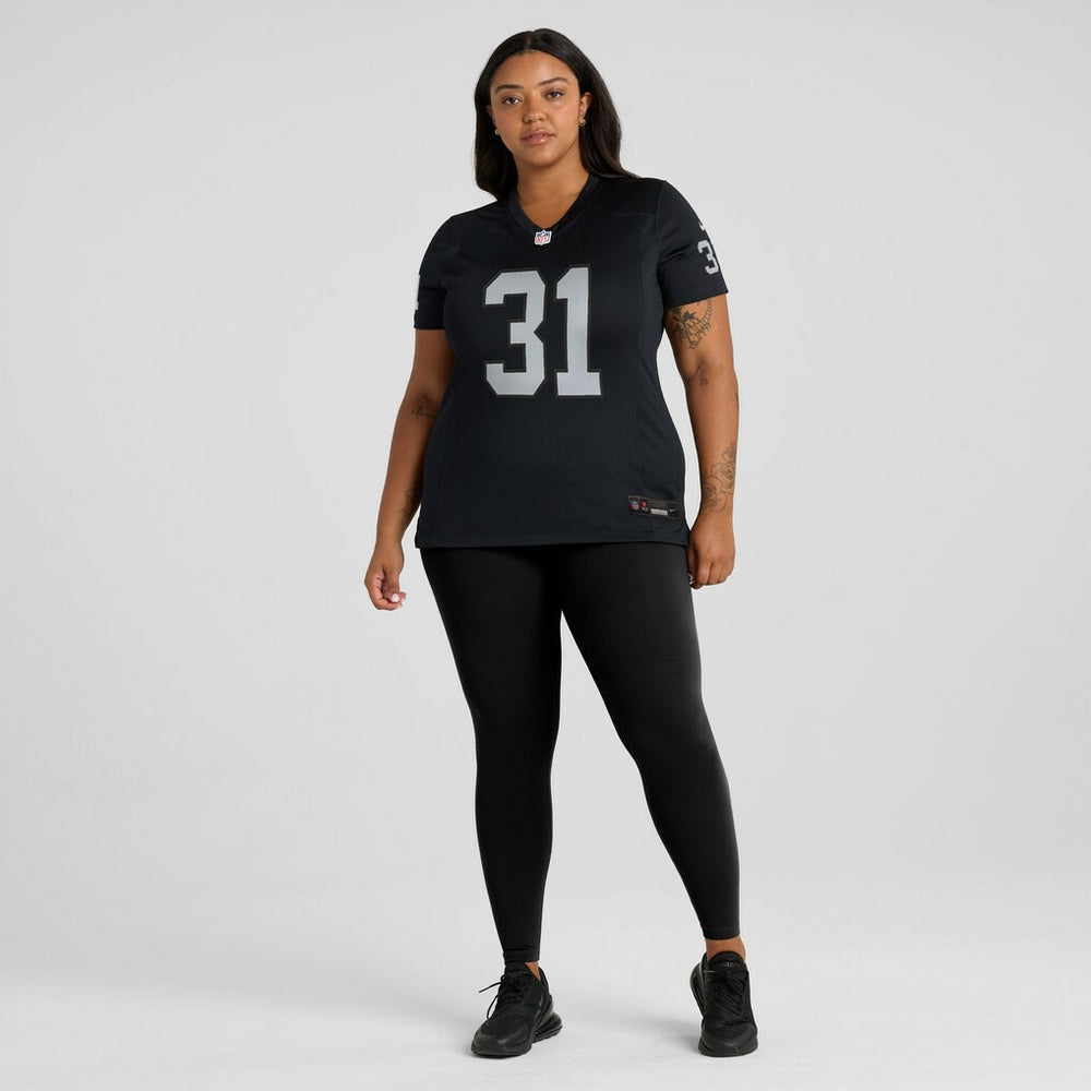 Raheem Mostert Las Vegas Raiders Women's Team Game Jersey - Black online