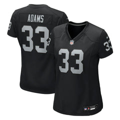 Jamal Adams Las Vegas Raiders Women's Team Game Jersey - Black outlet