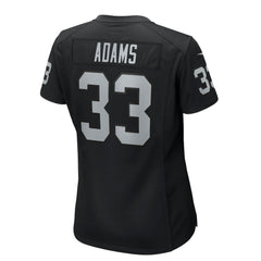 Jamal Adams Las Vegas Raiders Women's Team Game Jersey - Black outlet