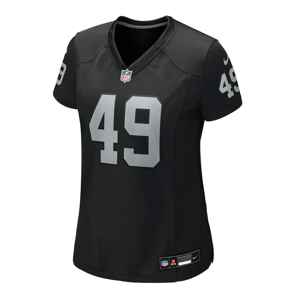 Charles Snowden Las Vegas Raiders Women's Team Game Jersey - Black for sale