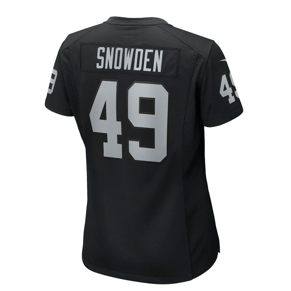 Charles Snowden Las Vegas Raiders Women's Team Game Jersey - Black for sale