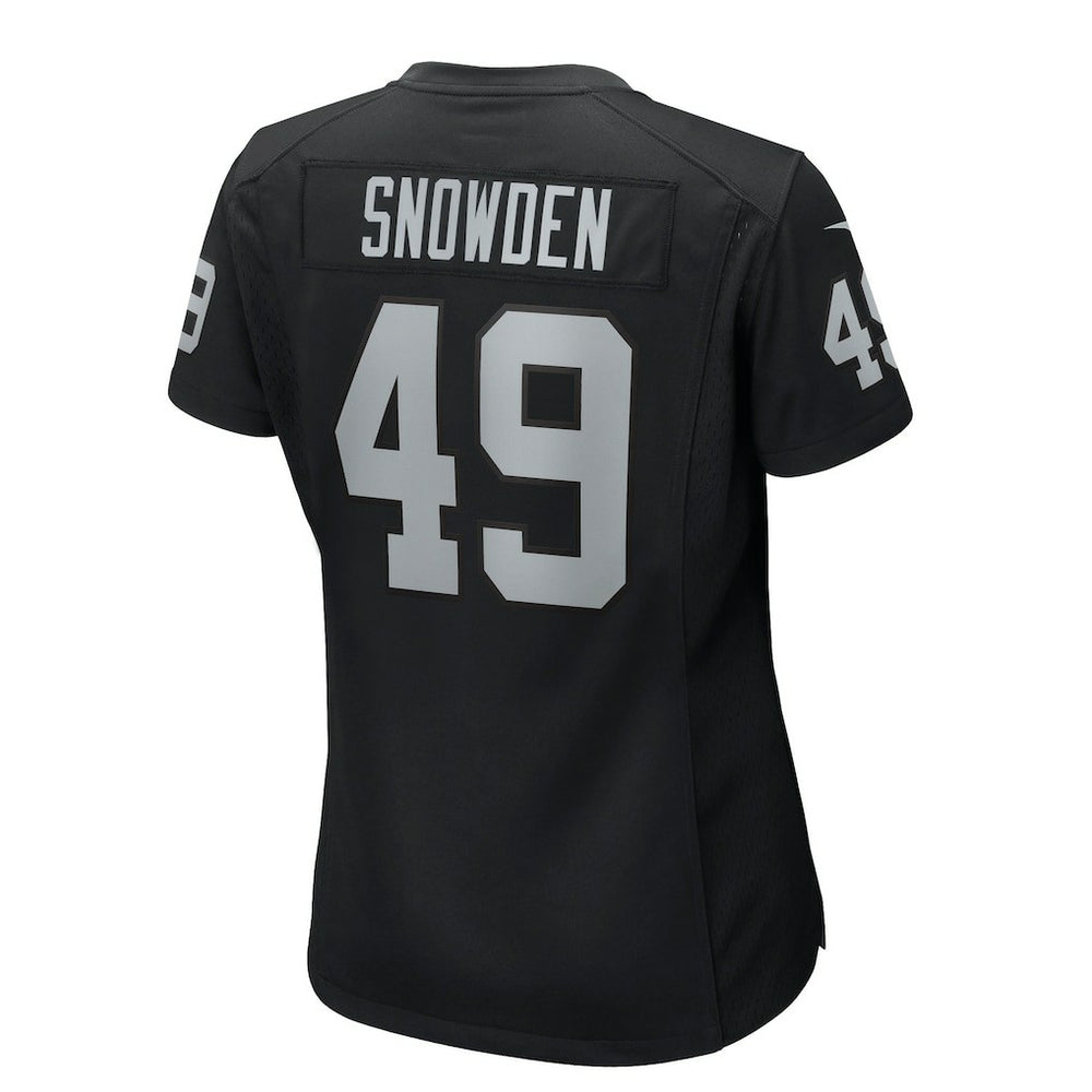 Charles Snowden Las Vegas Raiders Women's Team Game Jersey - Black for sale