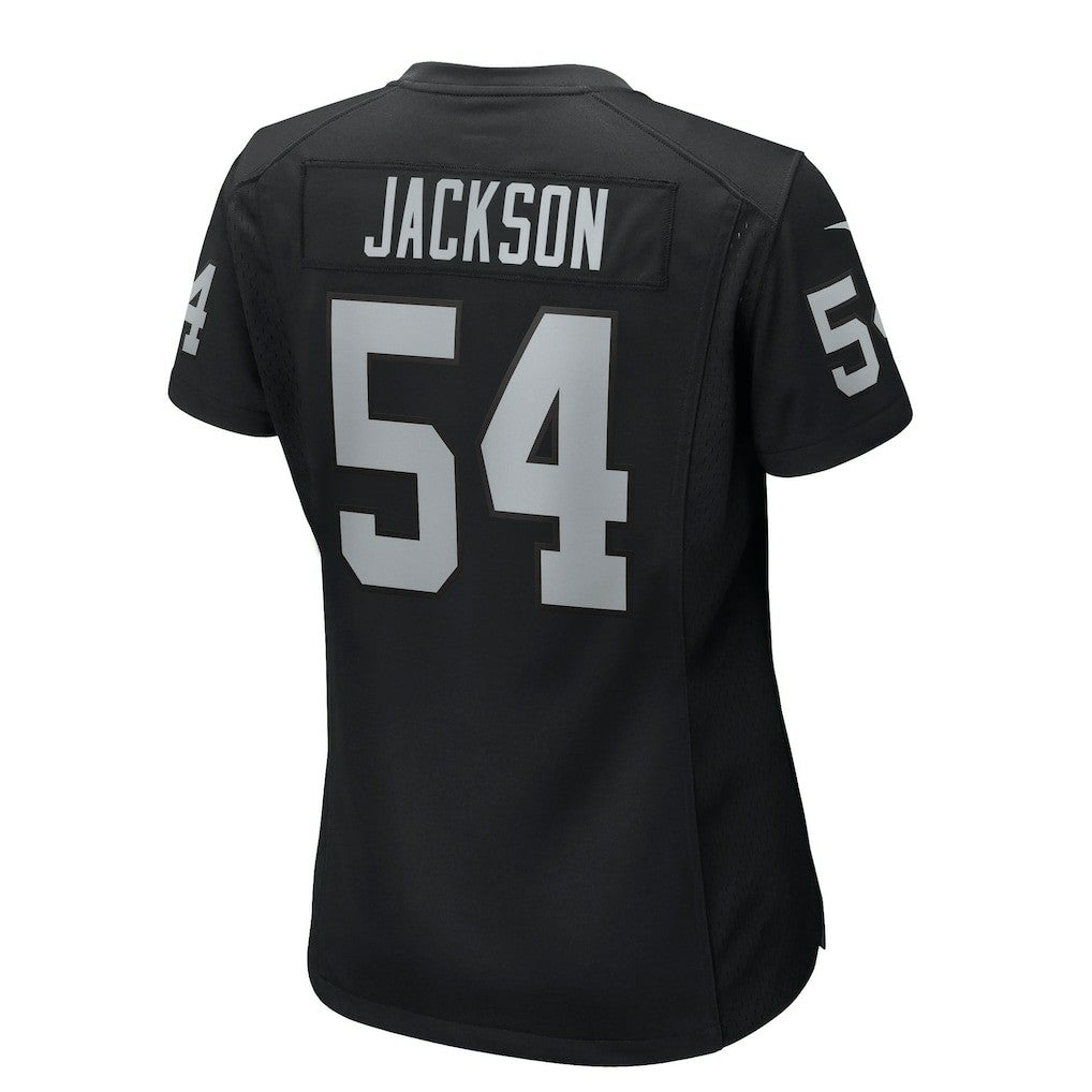 Brennan Jackson Las Vegas Raiders Women's Team Game Jersey - Black cheap