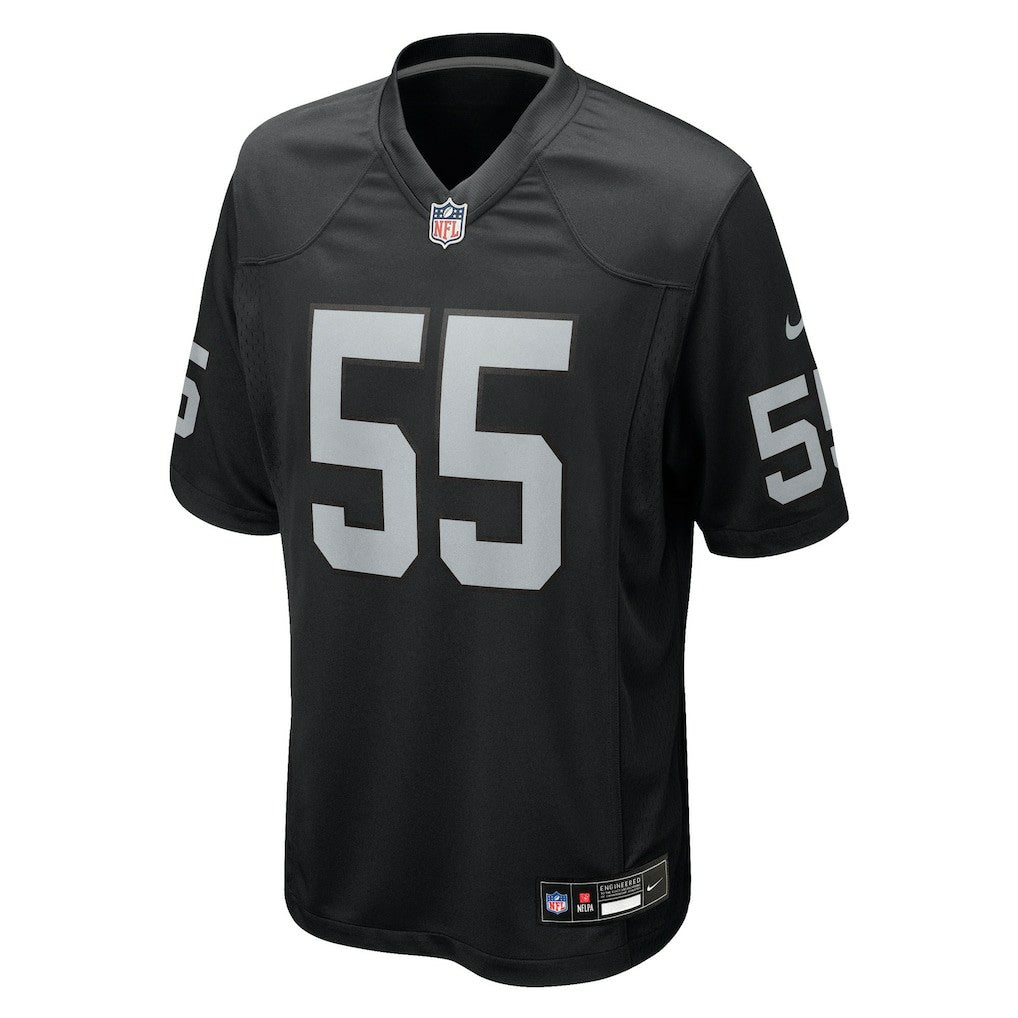 Cody Lindenberg Las Vegas Raiders Team Game Jersey - Black discount