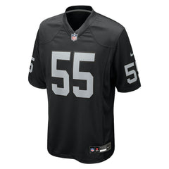 Cody Lindenberg Las Vegas Raiders Team Game Jersey - Black discount