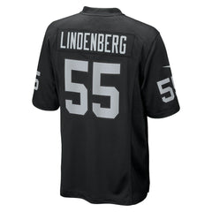 Cody Lindenberg Las Vegas Raiders Team Game Jersey - Black discount