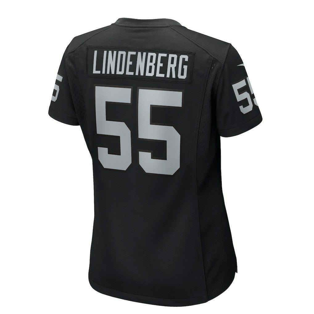Cody Lindenberg Las Vegas Raiders Women's Team Game Jersey - Black sale