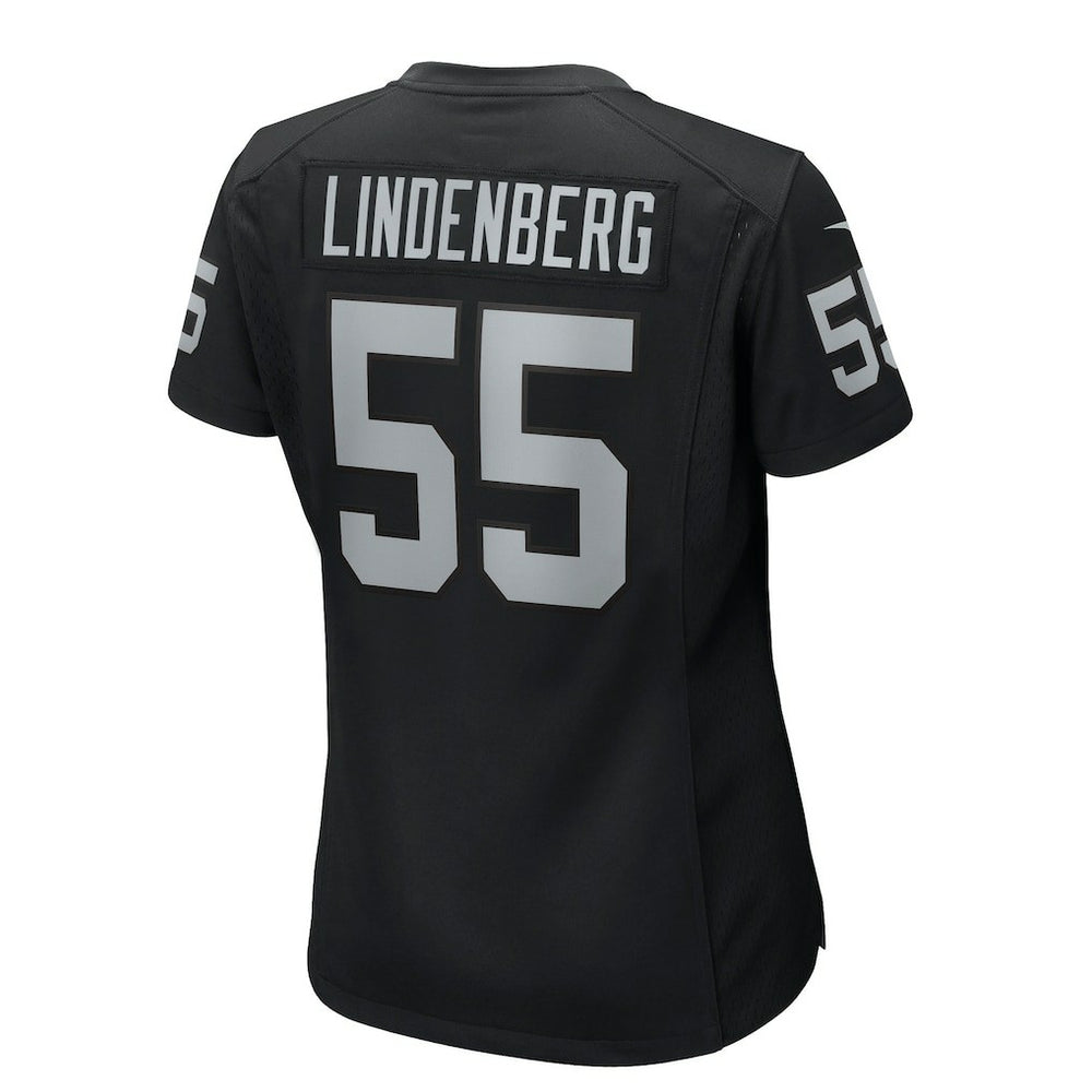 Cody Lindenberg Las Vegas Raiders Women's Team Game Jersey - Black sale