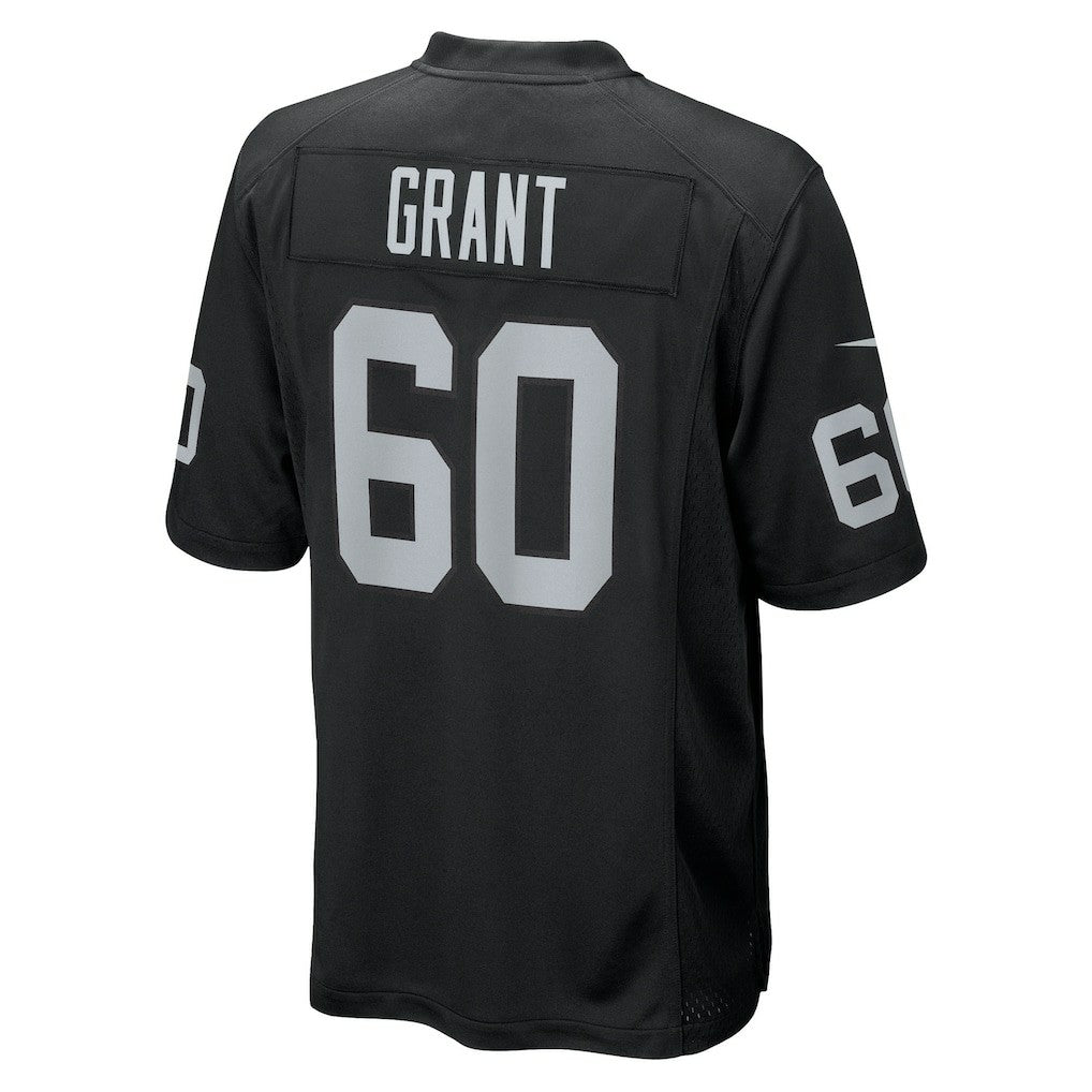 Charles Grant Las Vegas Raiders Team Game Jersey - Black for sale