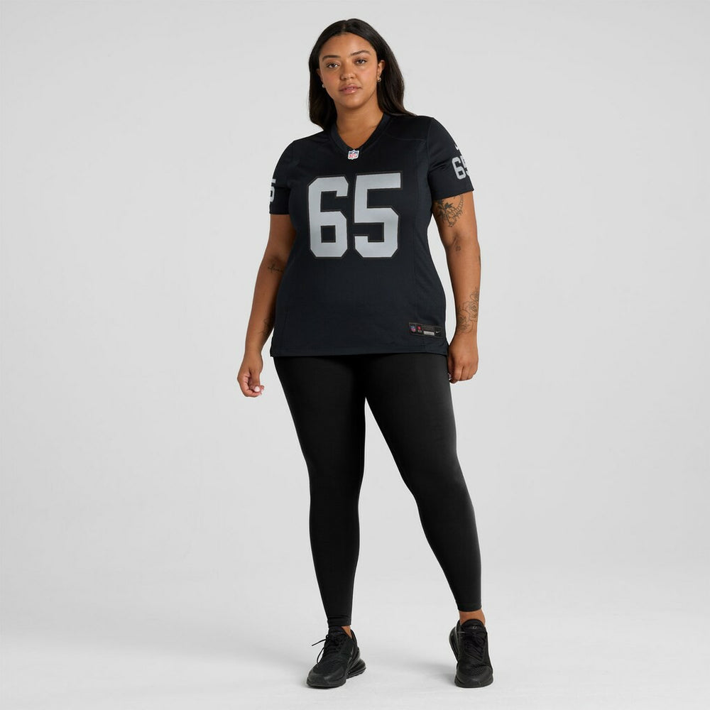 Alex Cappa Las Vegas Raiders Women's Team Game Jersey - Black sale