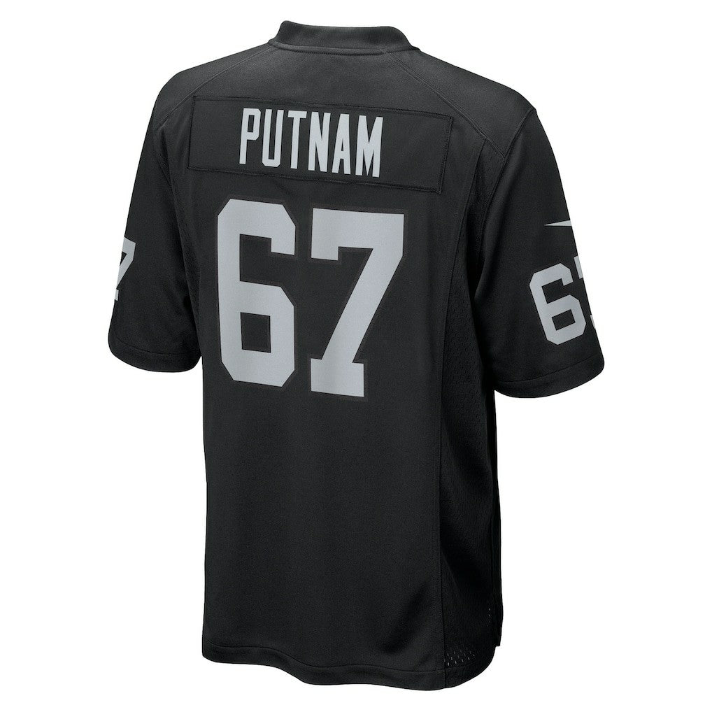 Will Putnam Las Vegas Raiders Team Game Jersey - Black outlet