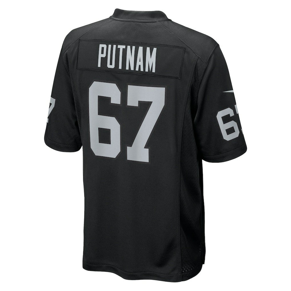 Will Putnam Las Vegas Raiders Team Game Jersey - Black outlet