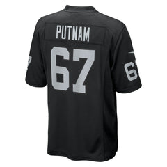 Will Putnam Las Vegas Raiders Team Game Jersey - Black outlet