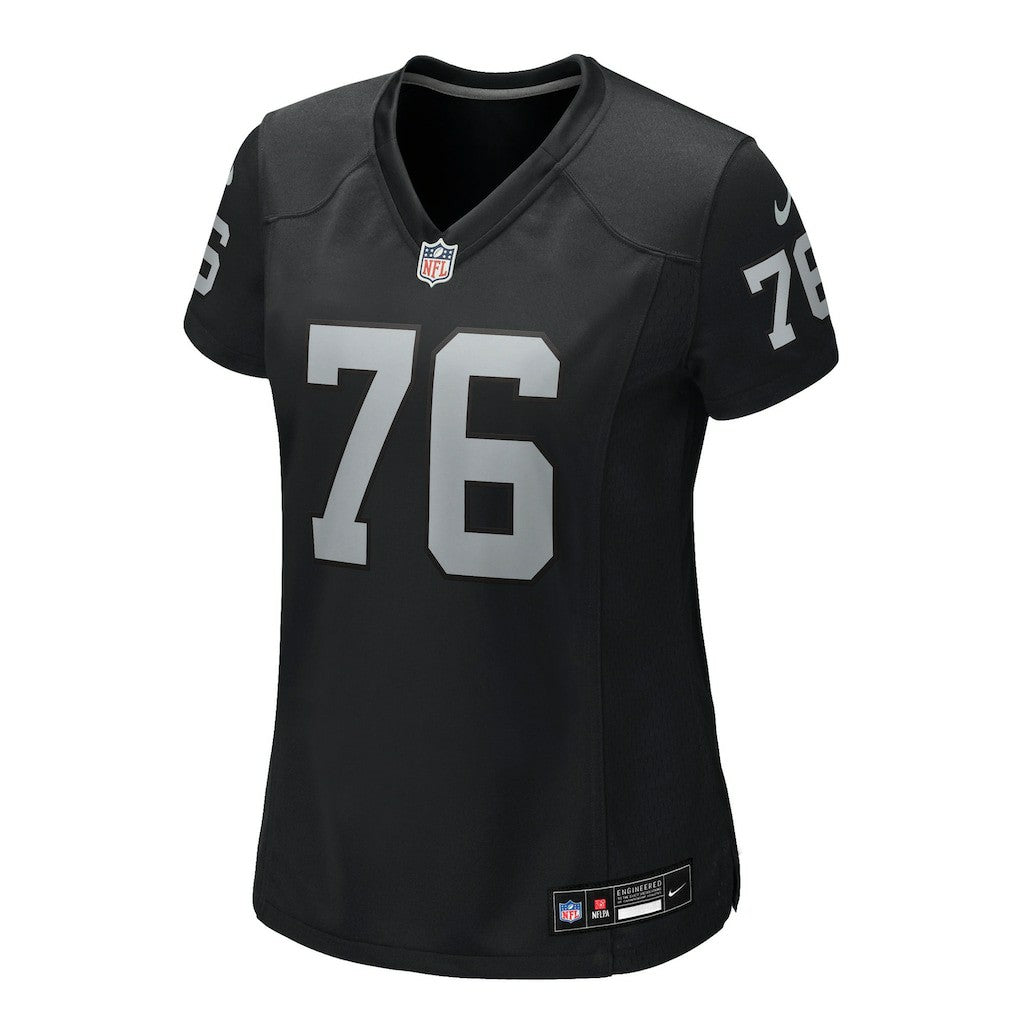 Caleb Rogers Las Vegas Raiders Women's Team Game Jersey - Black sale