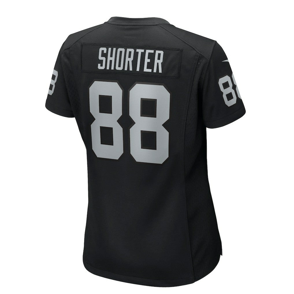 Justin Shorter Las Vegas Raiders Women's Team Game Jersey - Black cheap