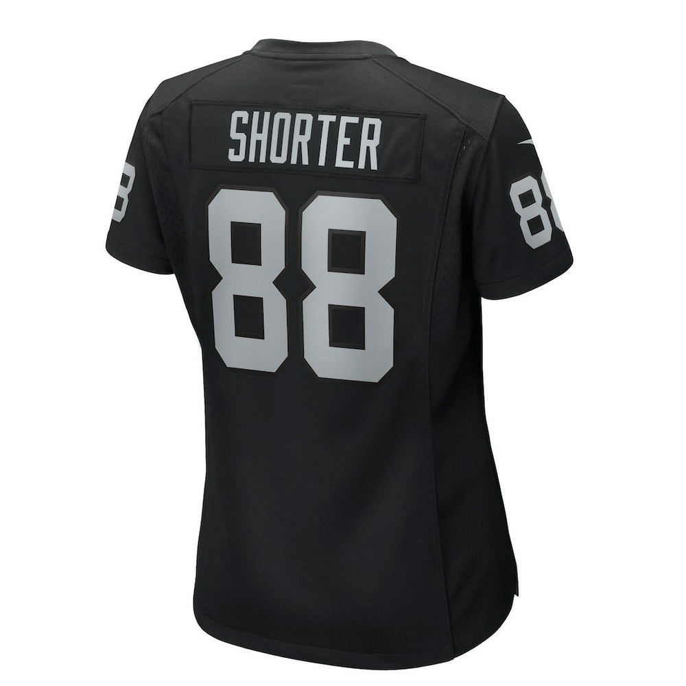Justin Shorter Las Vegas Raiders Women's Team Game Jersey - Black cheap
