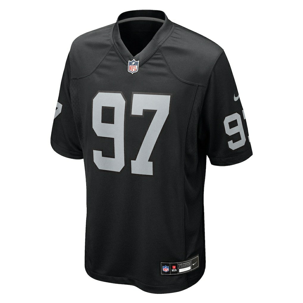 Tonka Hemingway Las Vegas Raiders Team Game Jersey - Black on sale