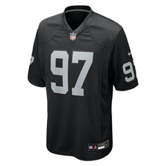 Tonka Hemingway Las Vegas Raiders Team Game Jersey - Black on sale