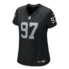 Tonka Hemingway Las Vegas Raiders Women's Team Game Jersey - Black discount