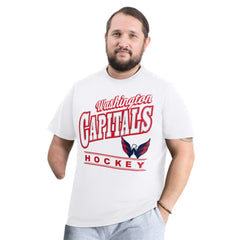 Washington Capitals G-III Sports by Carl Banks Adaptive Headliner T-Shirt - White T-shirts
