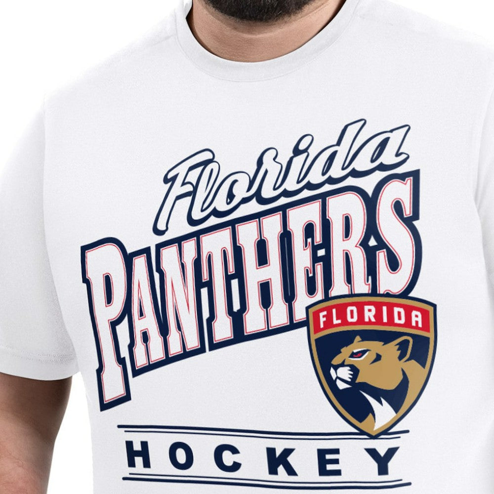 Florida Panthers G-III Sports by Carl Banks Adaptive Headliner T-Shirt - White T-shirts