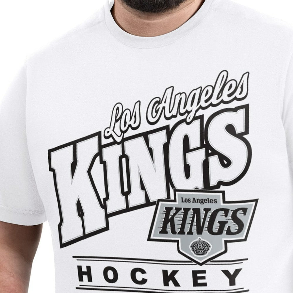 Los Angeles Kings G-III Sports by Carl Banks Adaptive Headliner T-Shirt - White T-shirts