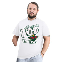 Minnesota Wild G-III Sports by Carl Banks Adaptive Headliner T-Shirt - White T-shirts