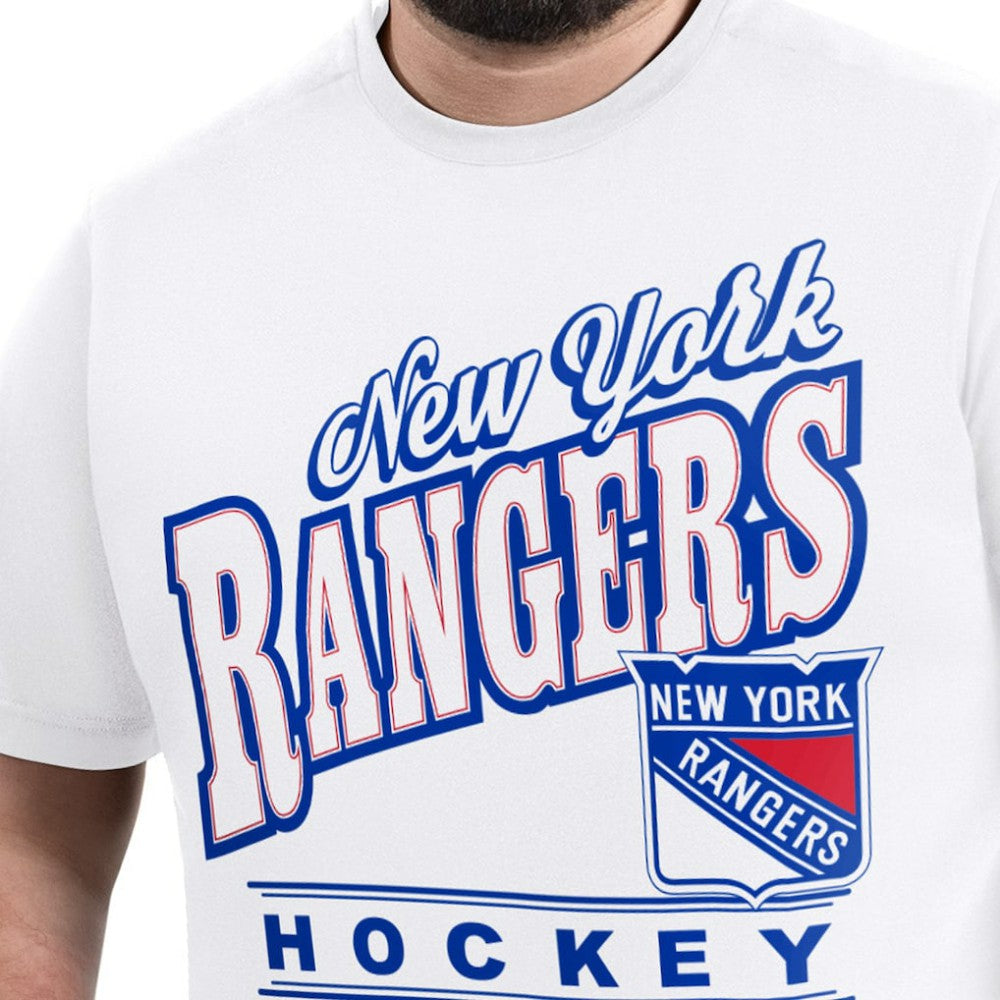 New York Rangers G-III Sports by Carl Banks Adaptive Headliner T-Shirt - White T-shirts