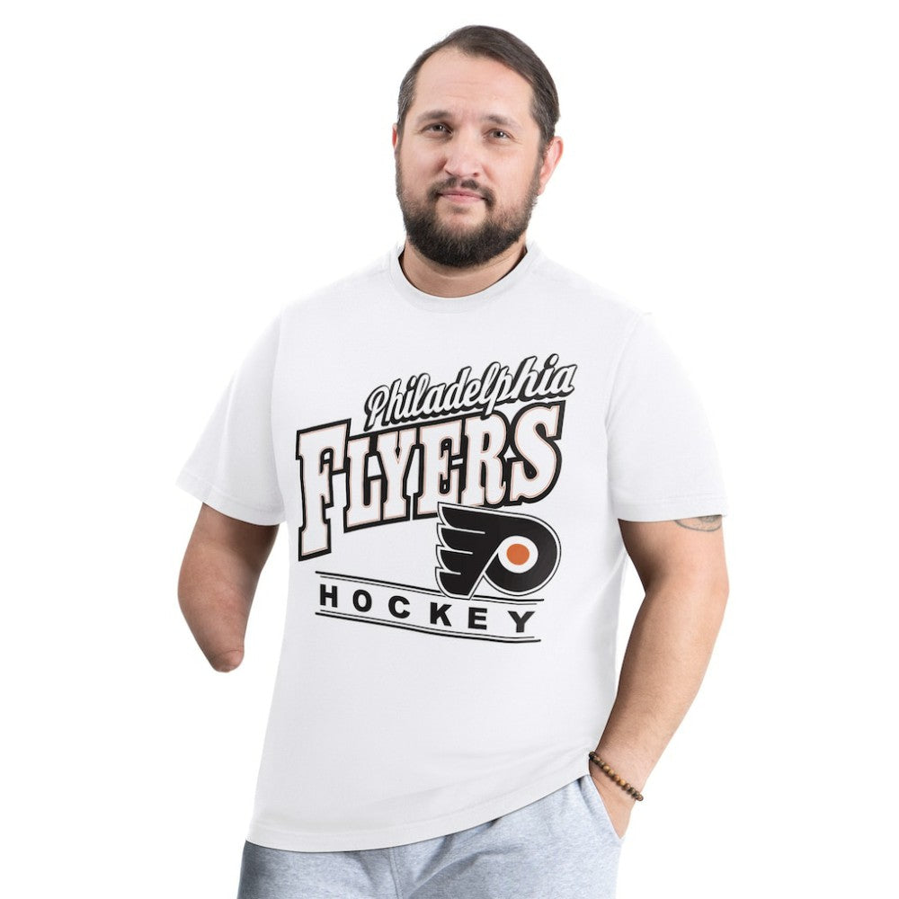 Philadelphia Flyers G-III Sports by Carl Banks Adaptive Headliner T-Shirt - White T-shirts