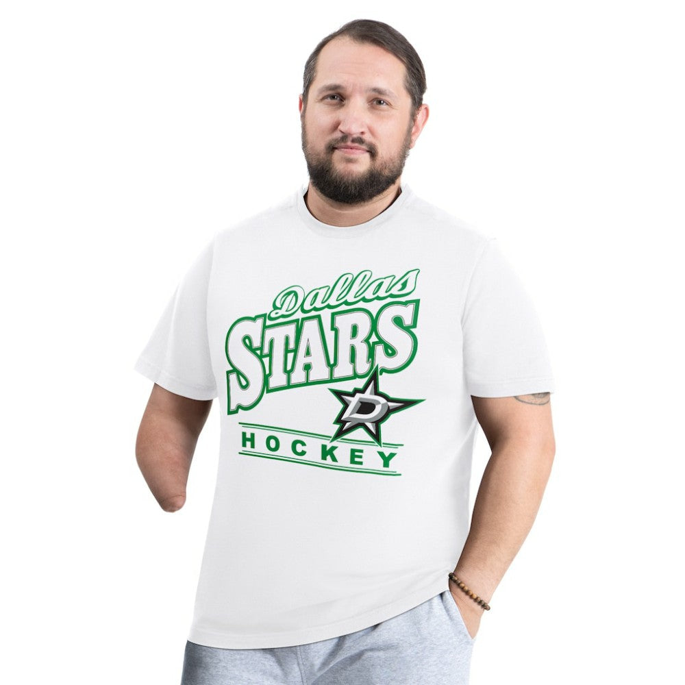 Dallas Stars G-III Sports by Carl Banks Adaptive Headliner T-Shirt - White T-shirts