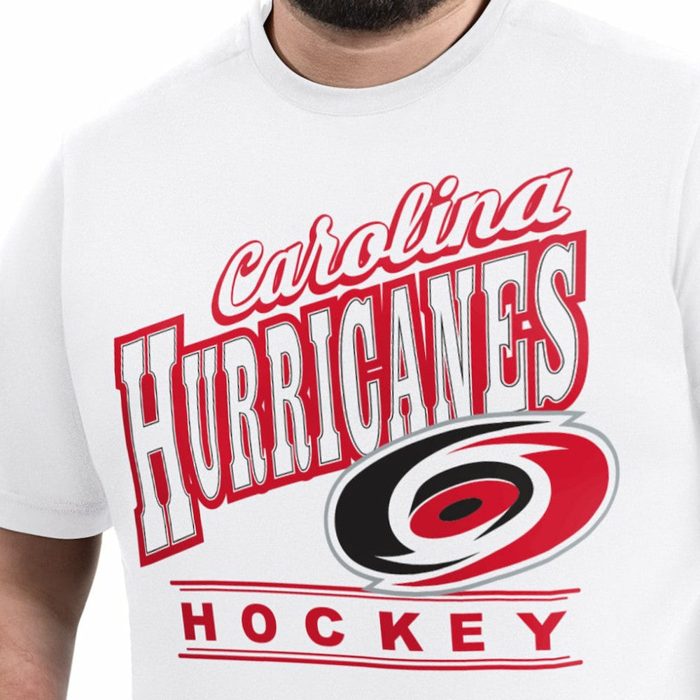 Carolina Hurricanes G-III Sports by Carl Banks Adaptive Headliner T-Shirt - White T-shirts
