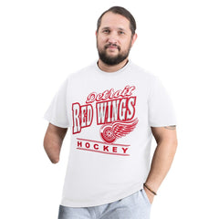 Detroit Red Wings G-III Sports by Carl Banks Adaptive Headliner T-Shirt - White T-shirts