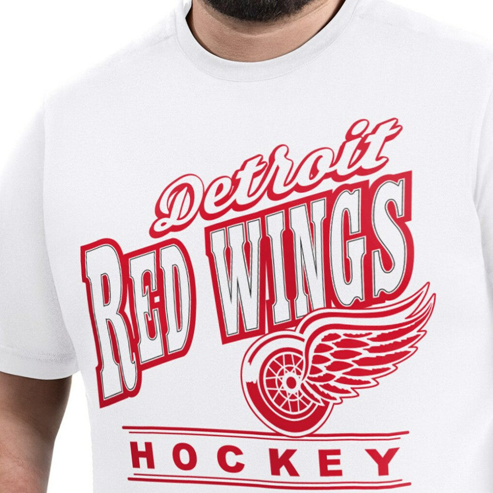 Detroit Red Wings G-III Sports by Carl Banks Adaptive Headliner T-Shirt - White T-shirts