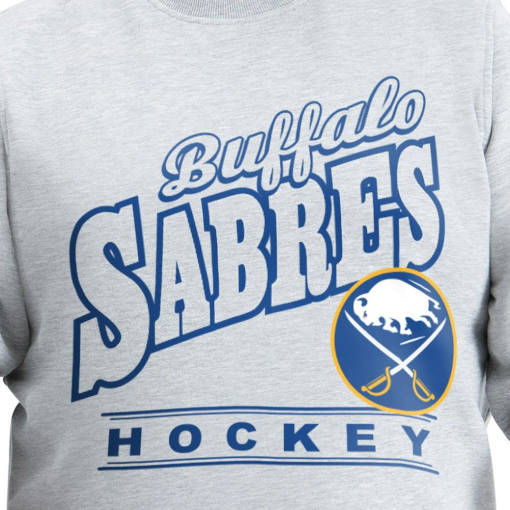 Buffalo Sabres G-III Sports by Carl Banks Adaptive Headliner Fleece Sweatshirt - Gray Sweatshirts