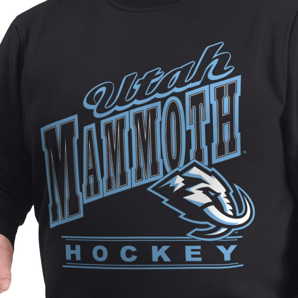 Utah Mammoth G-III Sports by Carl Banks Adaptive Headliner Fleece Sweatshirt - Black Sweatshirts