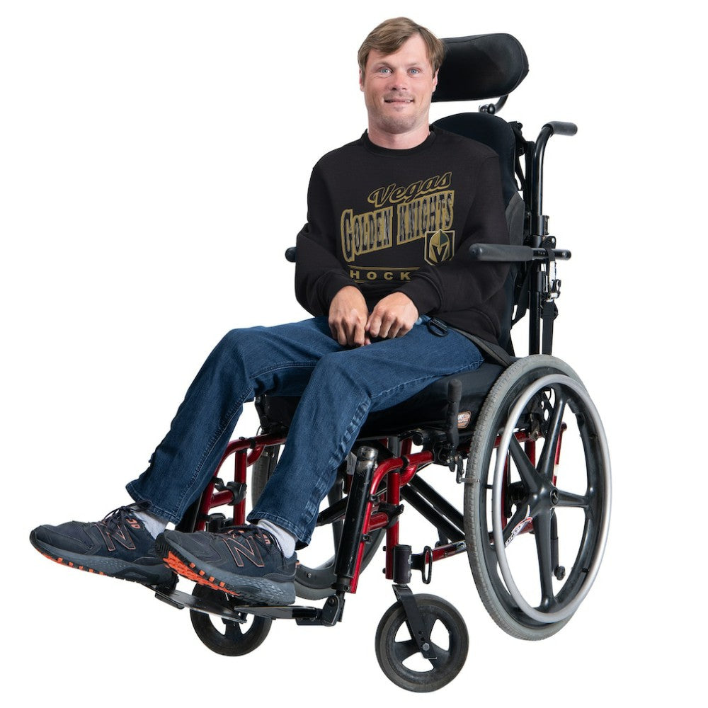 Vegas Golden Knights G-III Sports by Carl Banks Adaptive Headliner Fleece Sweatshirt - Black Sweatshirts