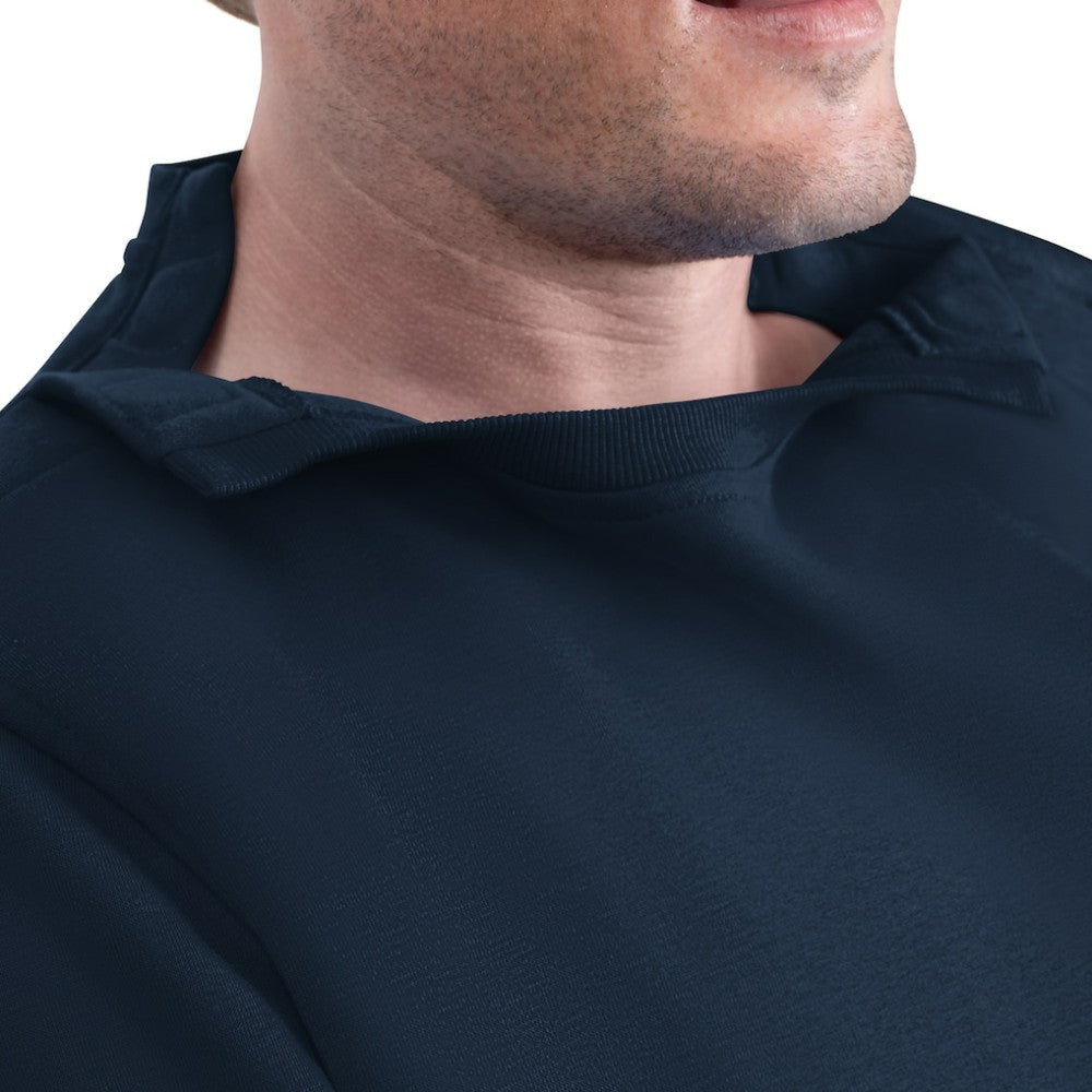 Colorado Avalanche G-III Sports by Carl Banks Adaptive Headliner Fleece Sweatshirt - Navy Sweatshirts