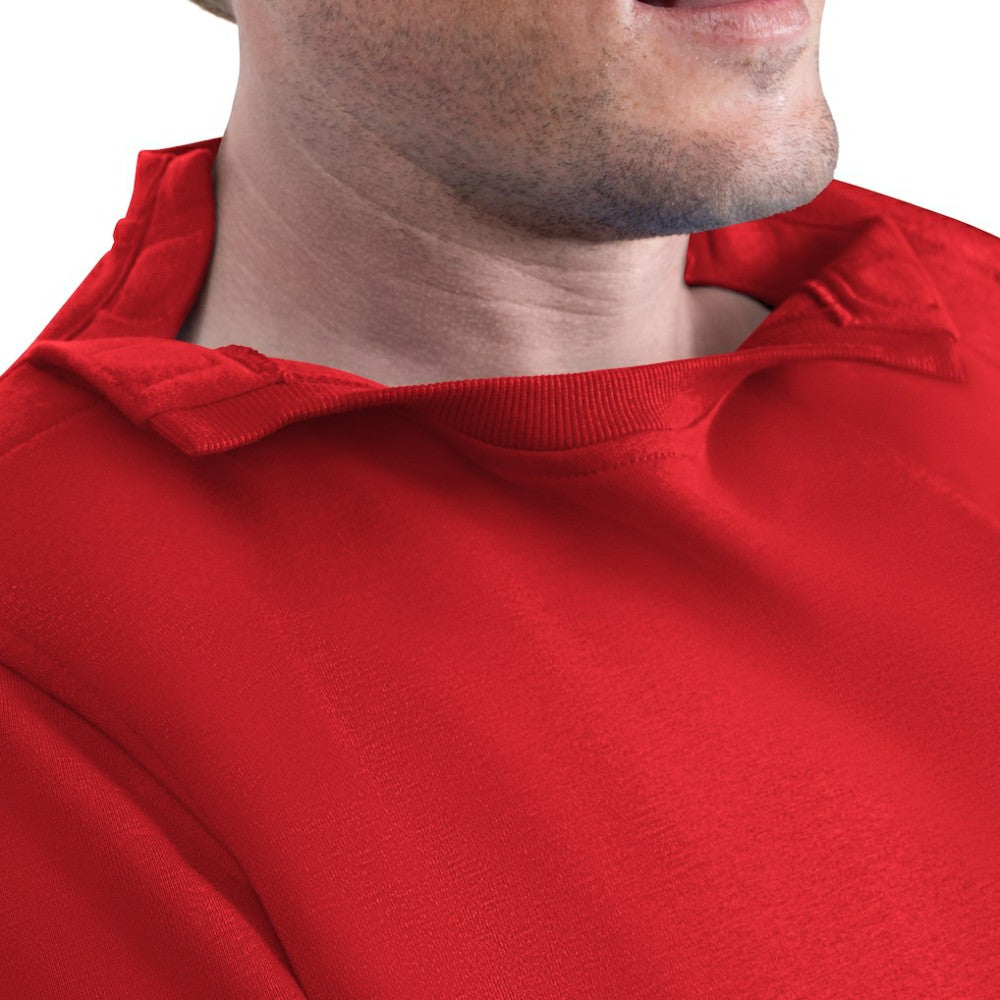 New Jersey Devils G-III Sports by Carl Banks Adaptive Headliner Fleece Sweatshirt - Red Sweatshirts
