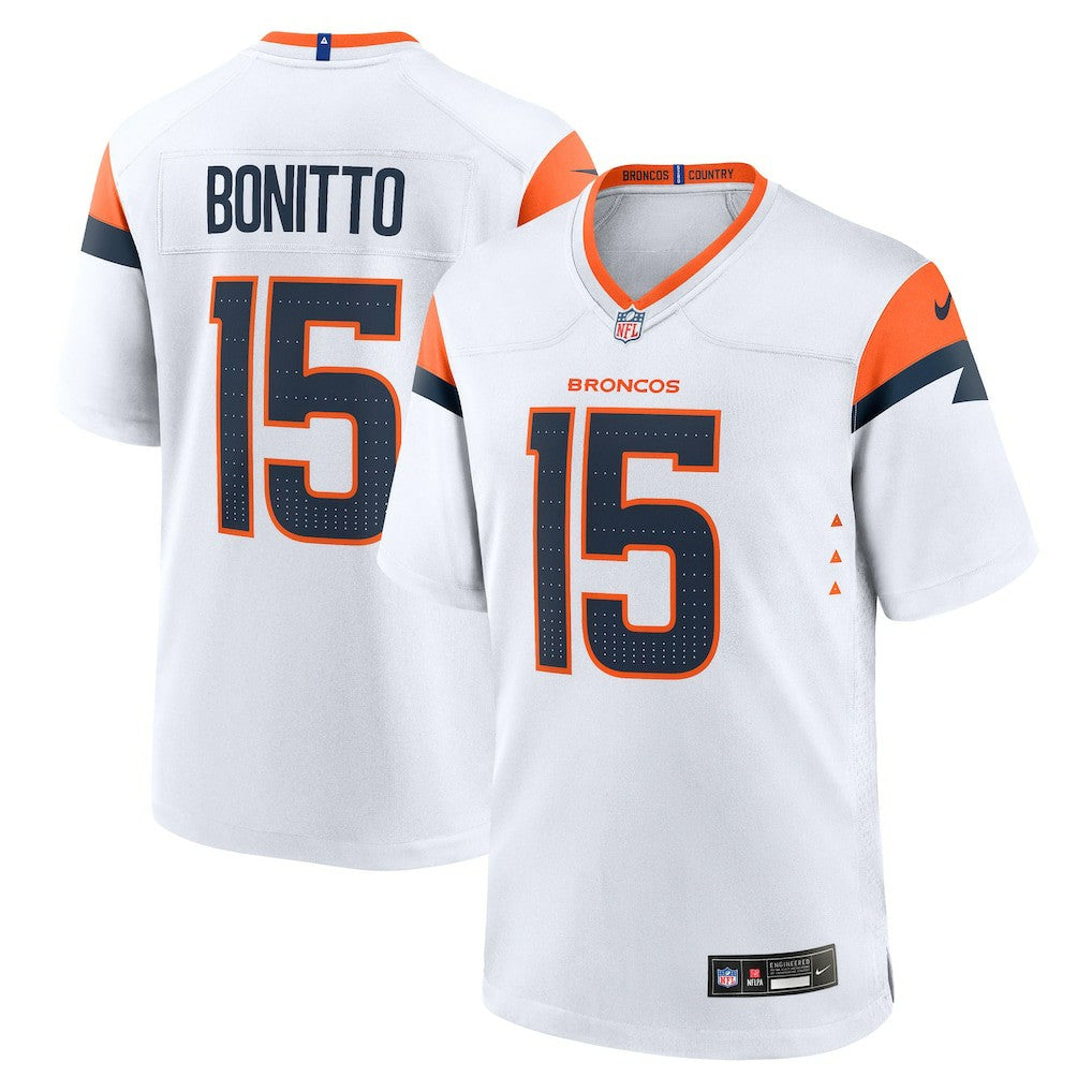Nik Bonitto Denver Broncos Game Jersey - White sale