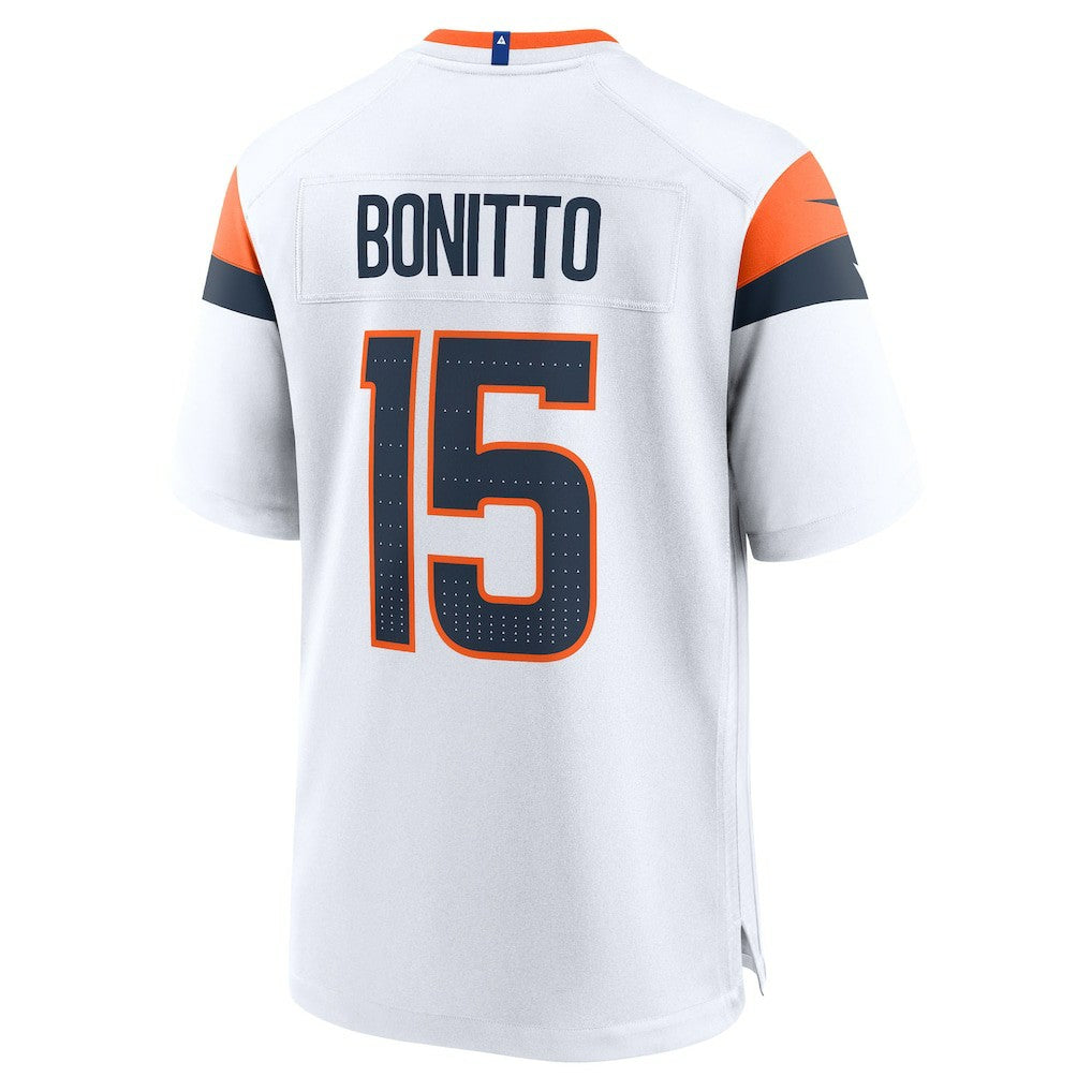 Nik Bonitto Denver Broncos Game Jersey - White sale