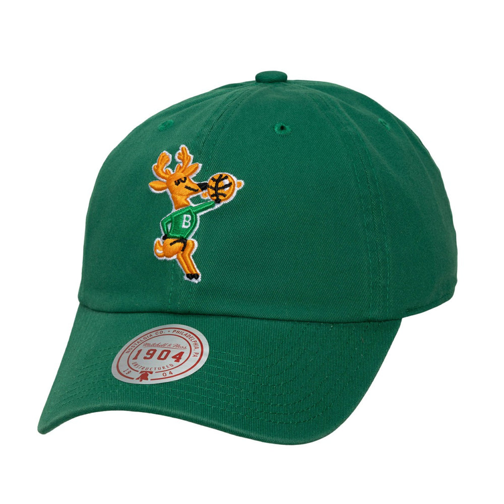 Milwaukee Bucks Hardwood Classics 1904 Adjustable Hat - Hunter Green sale